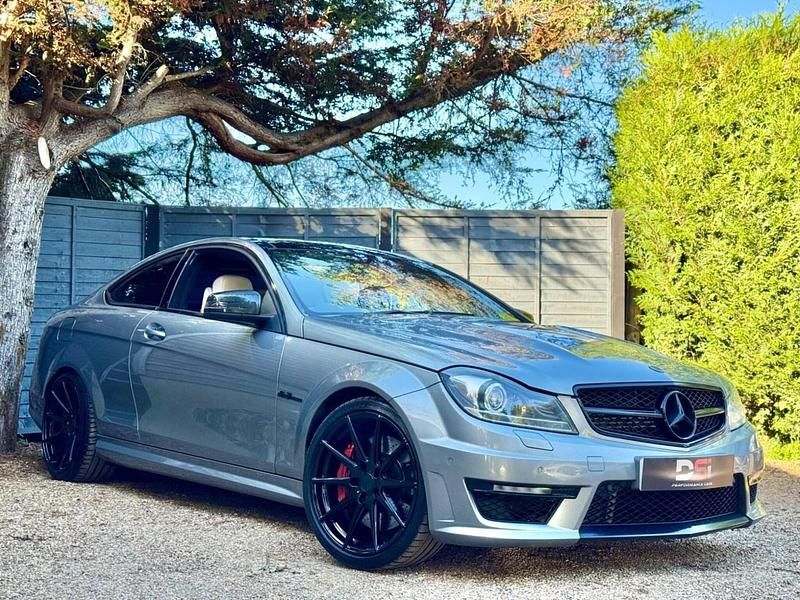 Silver Used 2012 Mercedes C63 AMG Edition 1 Coupe | £18,990 (Fair price) - Image 1/4