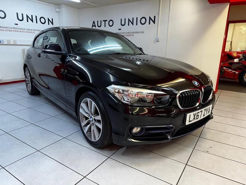 Black Used 2017 BMW 116 Sport Line Hatchback | £7,295 (Fair price) - Image 1/4
