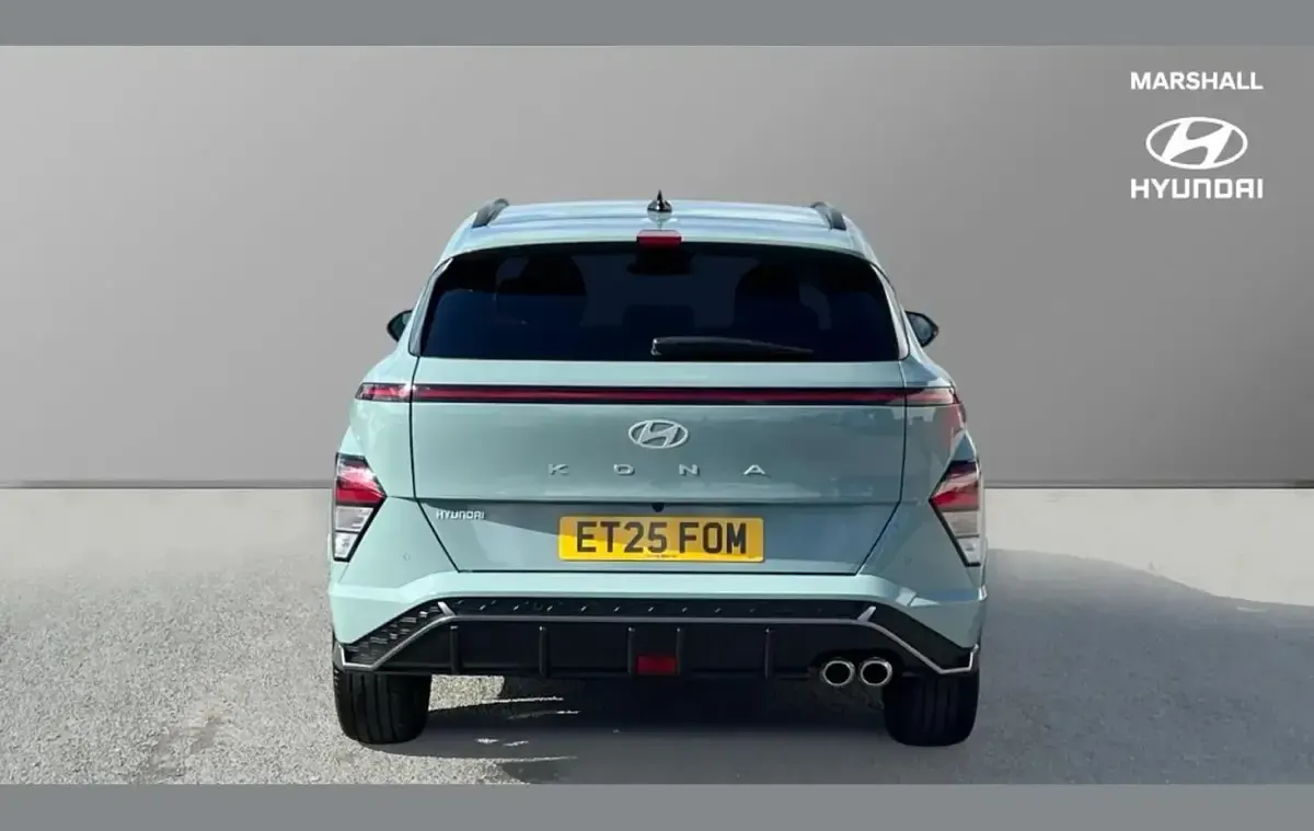 Used Hyundai Kona N Line 135 HP (99 kW) 2025 Green SUV
