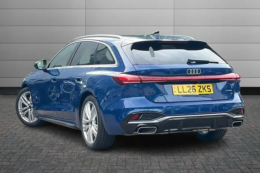 New Audi A5 S-Line 295 HP (216 kW) 2026 Ascari blue Estate