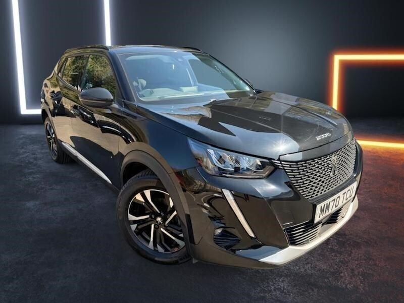 Black Used 2021 Peugeot 2008 Allure Premium SUV | £11,700 (Fair price) - Image 1/4