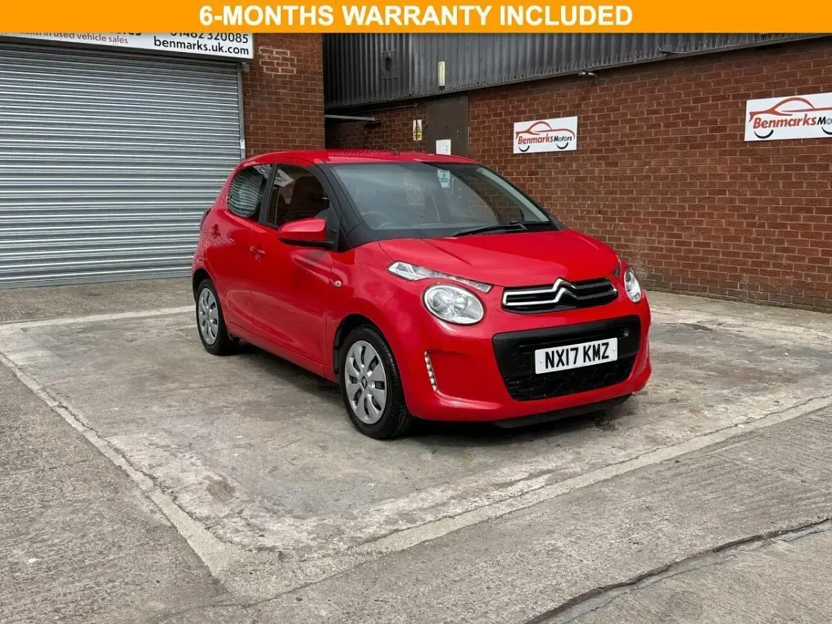 Usado Citroën C1 Feel 82 HP (60 kW) 2017 Vermelho Citadino