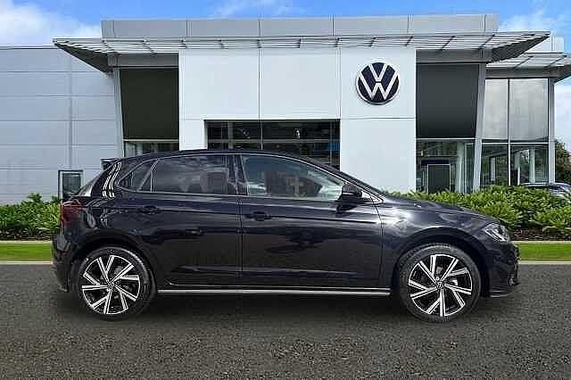Used VW Polo R-line 95 HP (69 kW) 2024 Black Hatchback