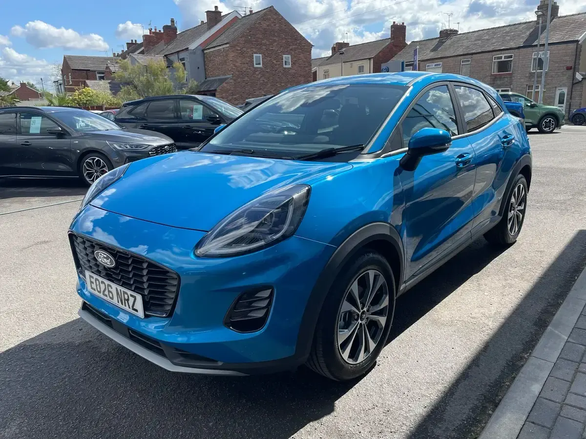 New Ford Puma Titanium 125 HP (91 kW) 2026 Blue SUV