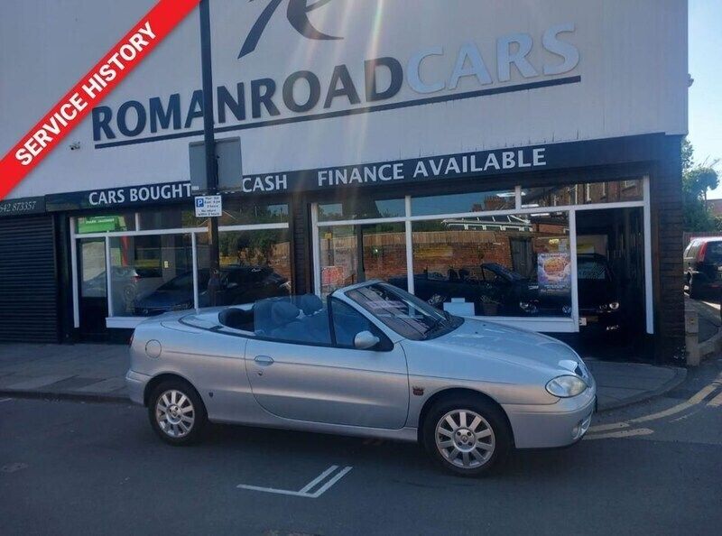 Silver Used 2002 Renault Mégane Cabriolet Cabriolet | £1,495 - Image 1/4