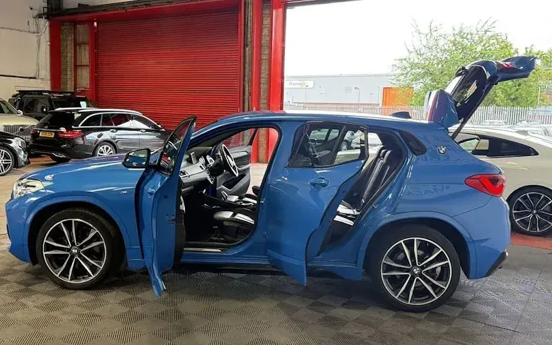Used BMW X2 M Sport 190 HP (139 kW) 2019 Blue SUV