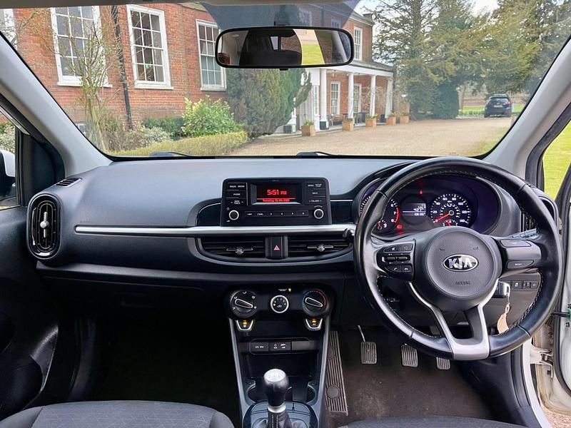 Used Kia Picanto 66 HP (48 kW) 2020 White Hatchback