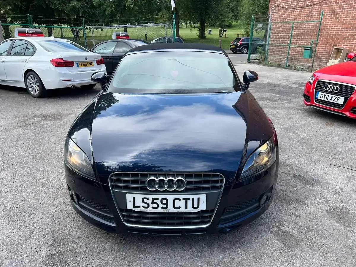 Used Audi TT Roadster Design 2009 Blue Cabriolet