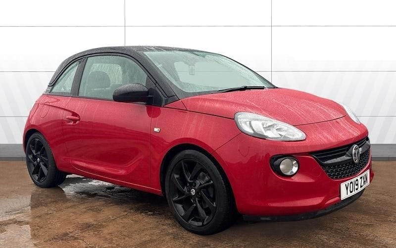 Used Vauxhall Adam 70 HP (51 kW) 2019 Red Hatchback