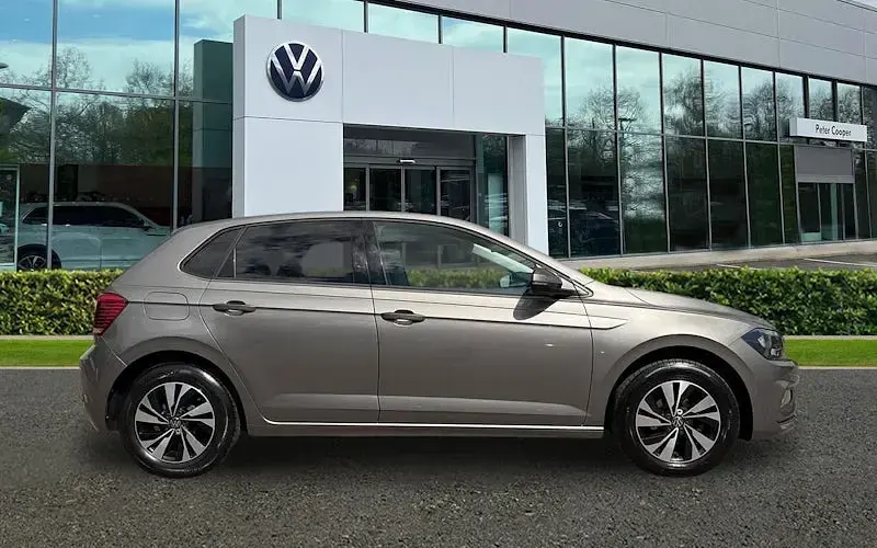 Used VW Polo Match 95 HP (69 kW) 2021 Grey Hatchback