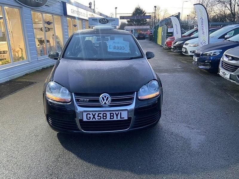 Used VW Golf VI R 247 HP (181 kW) 2008 Black Hatchback
