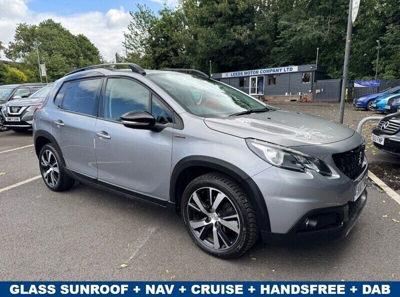 Grey Used 2017 Peugeot 2008 GT-line SUV | £8,895 (Fair price) - Image 1/4