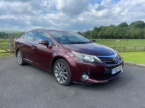Red Used 2012 Toyota Avensis Sedan | £3,995 (Fair price) - Image 1/4