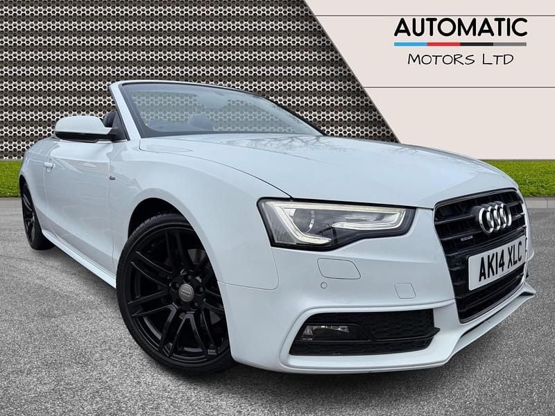 White Used 2014 Audi A5 Cabriolet S-Line Cabriolet | £9,290 (Fair price) - Image 1/4