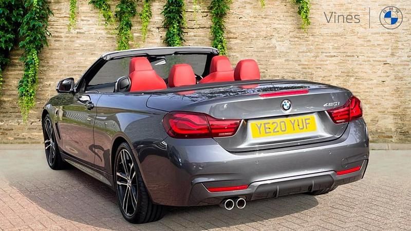 Used BMW 420 M Sport 181 HP (133 kW) 2020 Grey Cabriolet