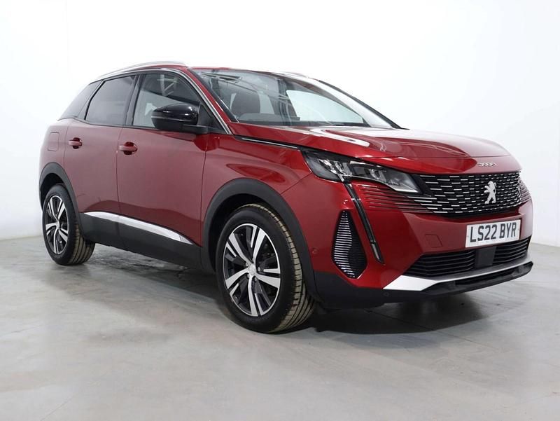 Red Used 2022 Peugeot 3008 Allure Premium Hatchback | £15,500 (Fair price) - Image 1/1