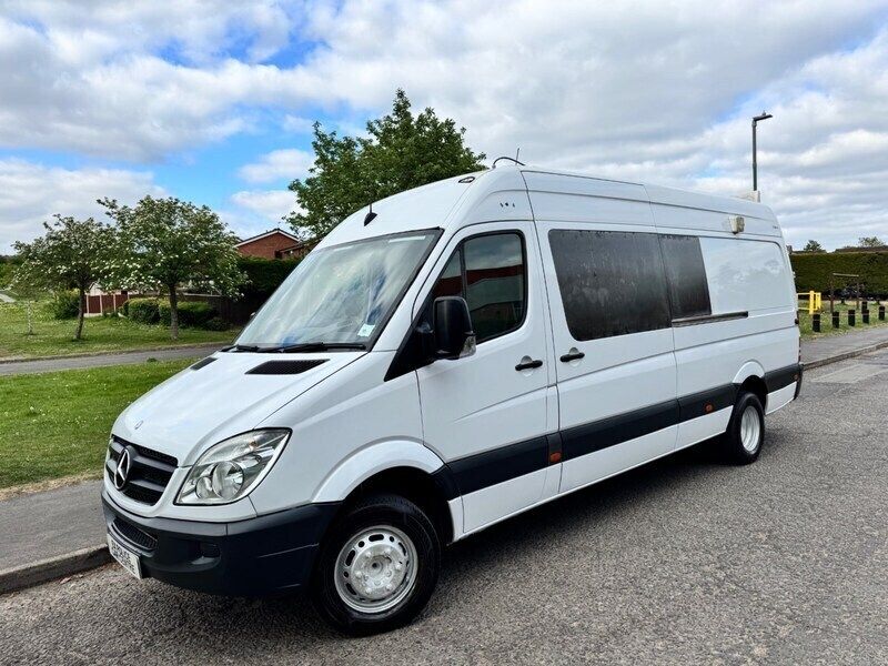 White Used 2009 Mercedes Sprinter Van | £8,995 (Good price) - Image 1/4