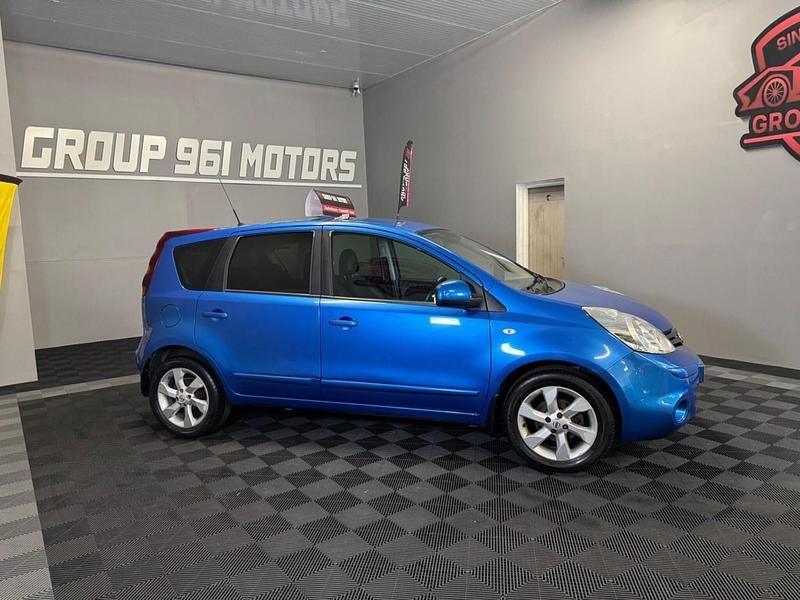 Used Nissan Note Tekna 110 HP (80 kW) 2009 Blue Hatchback