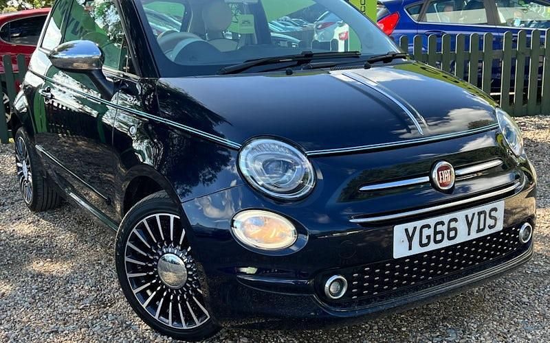 Blue Used 2016 Fiat 500 Riva Hatchback | £7,150 (Expensive) - Image 1/4