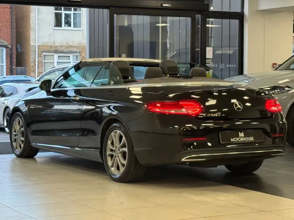 Used Mercedes C250 Premium Plus 2018 Black Cabriolet