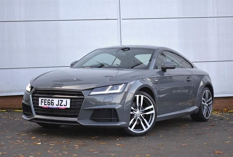 Used Audi TT S-Line 180 HP (132 kW) 2016 Nano grey Coupe