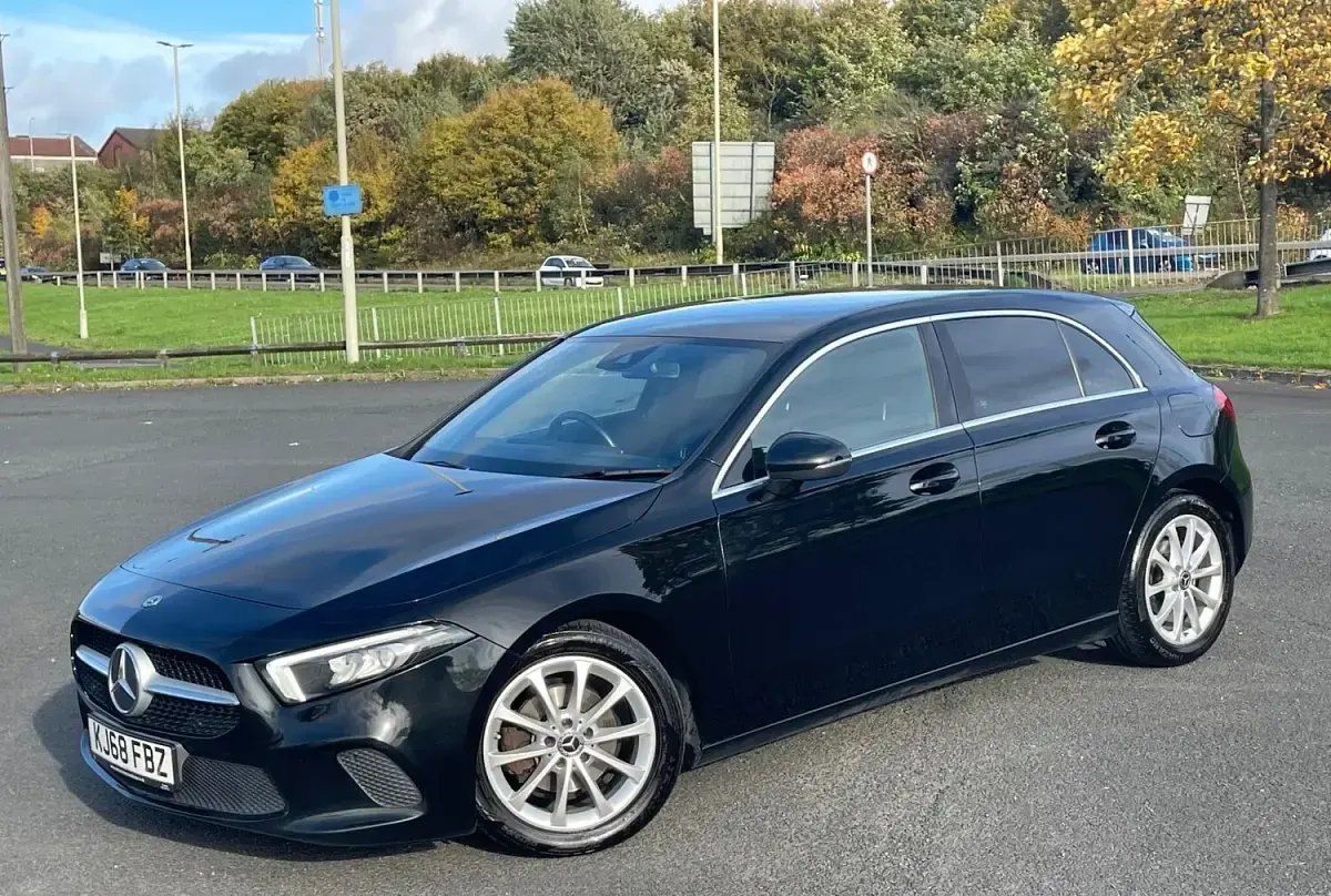 Used Mercedes A180 2019 Black Hatchback