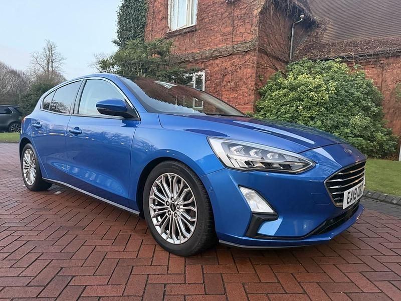 Used Ford Focus Titanium X 150 HP (110 kW) 2019 Blue Hatchback