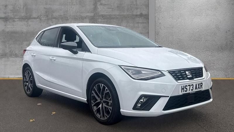 White Used 2024 Seat Ibiza XCELLENCE Hatchback | £16,890 (Fair price) - Image 1/4