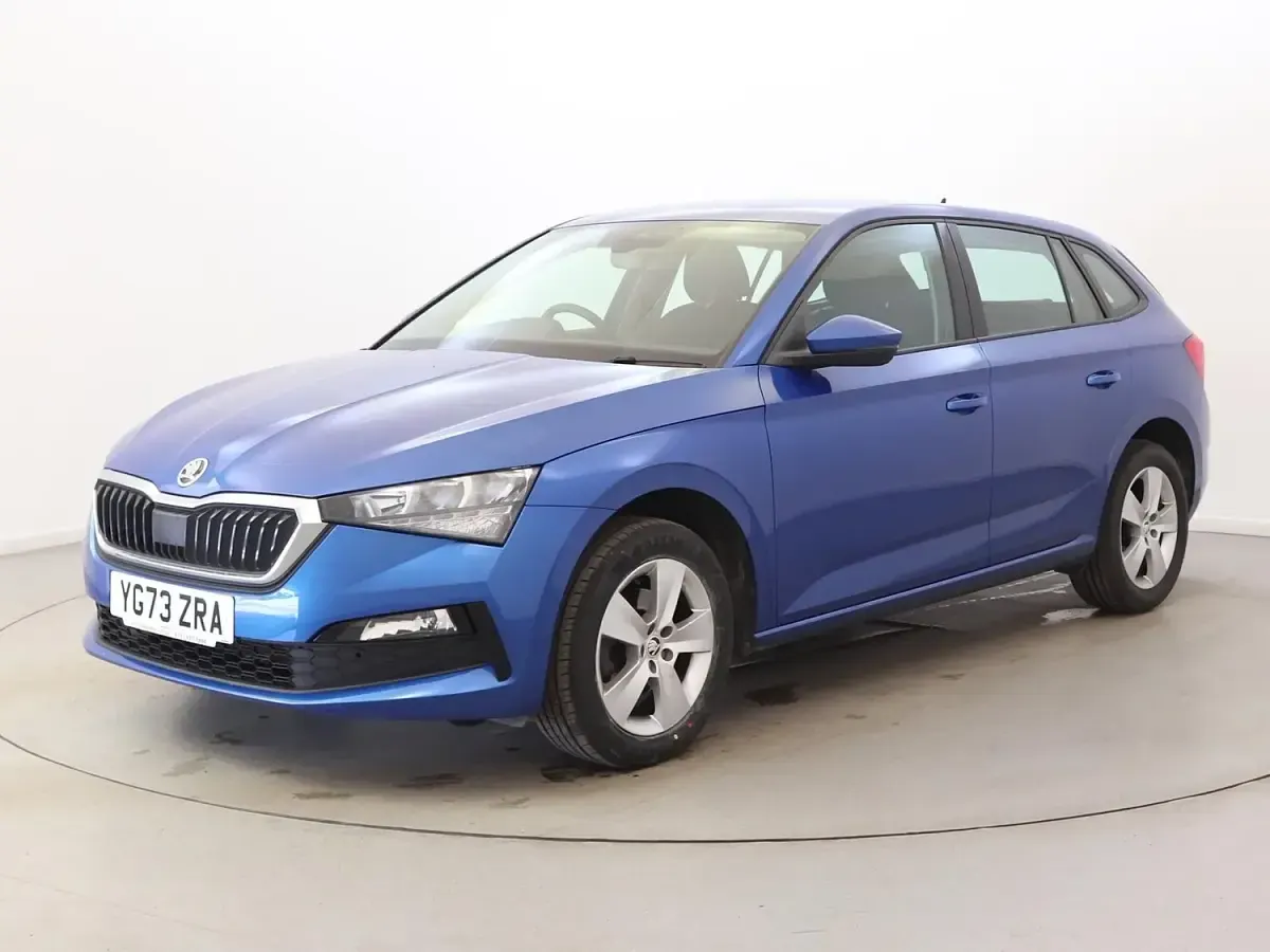 Used Skoda Scala SE 2023 Blue Hatchback