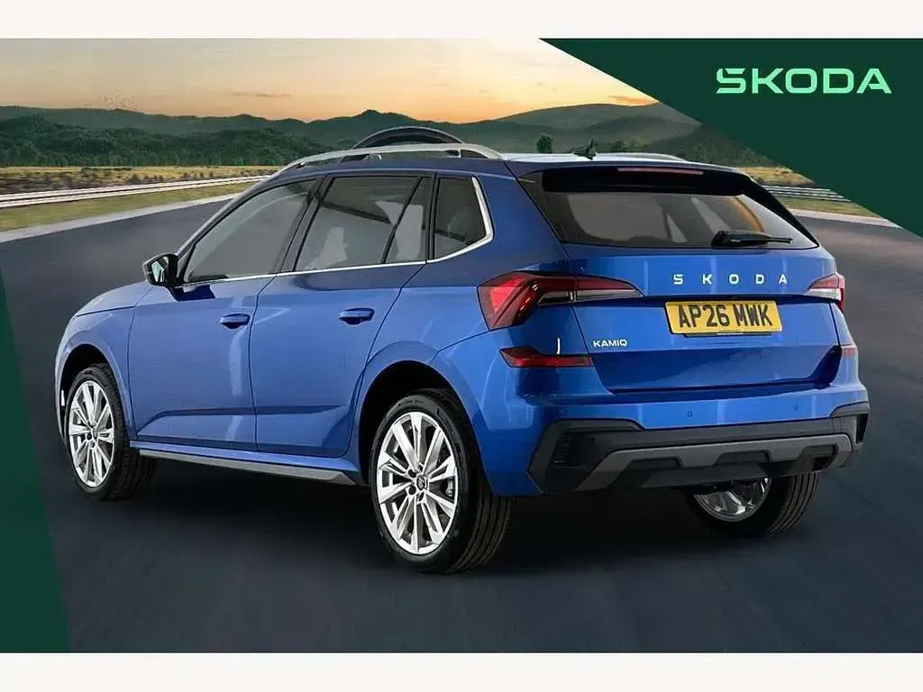 New Skoda Kamiq SE L 116 HP (85 kW) 2026 Race blue SUV