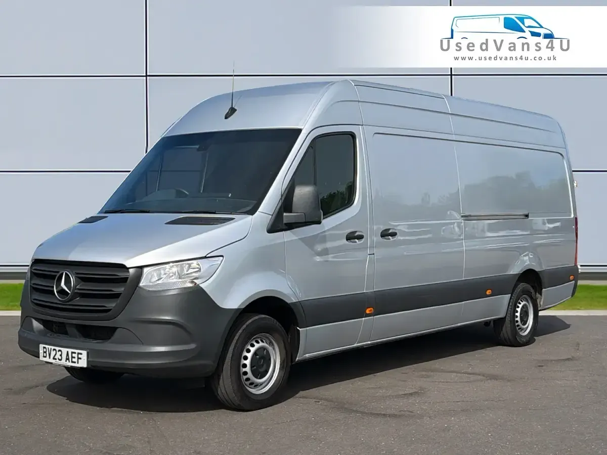 Used Mercedes Sprinter Progressive 150 HP (110 kW) 2023 Silver Van