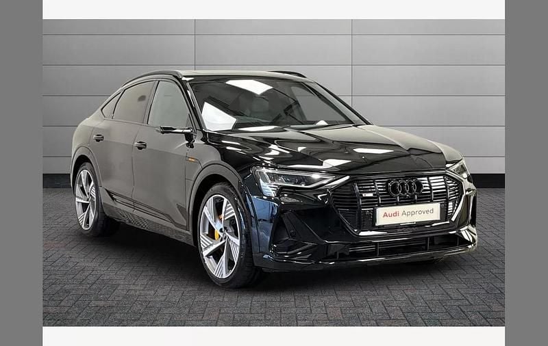 Black Used 2022 Audi e-tron Sportback Advanced SUV | £35,990 - Image 1/4