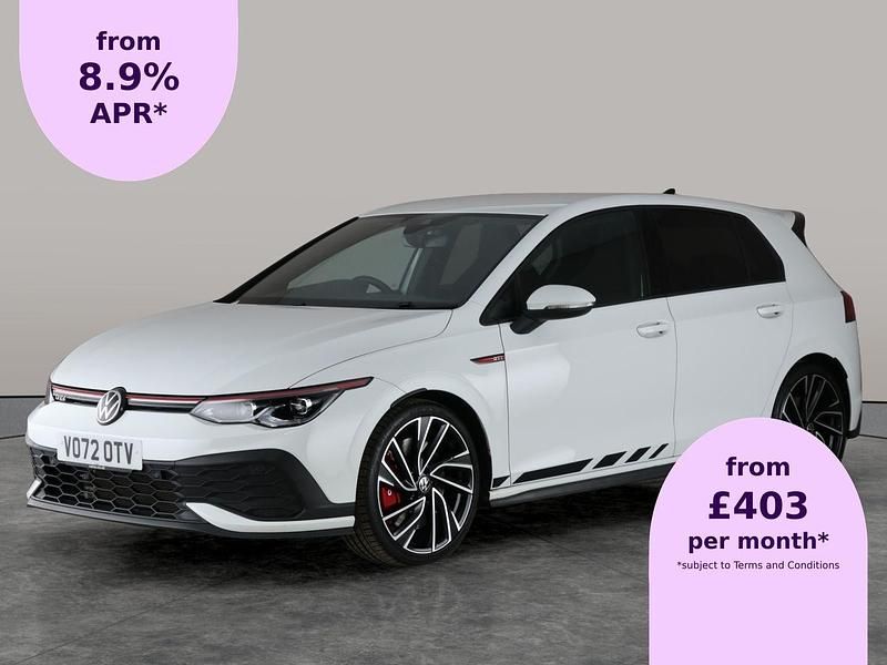 White Used 2022 VW Golf VIII GTI Clubsport Hatchback | £28,662 (Good price) - Image 1/2