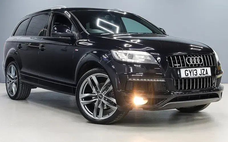 Used Audi Q7 S-Line 245 HP (180 kW) 2013 Black SUV
