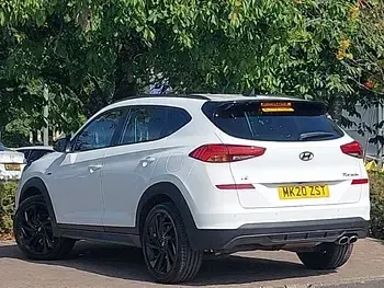 Used Hyundai Tucson N Line 136 HP (100 kW) 2020 White SUV