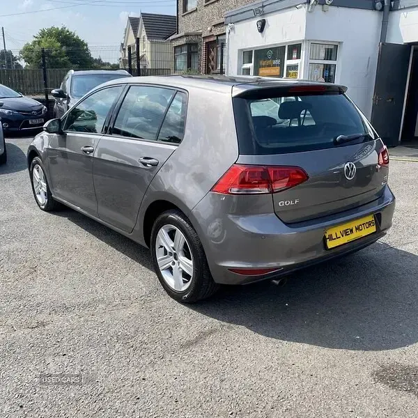 Used VW Golf VII Match 110 HP (80 kW) 2015 Silver Hatchback