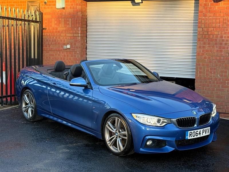Used BMW 435 M Sport 2014 Blue Cabriolet