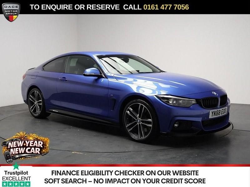 Blue Used 2018 BMW 430 M Sport Coupe | £18,970 (A bit pricey) - Image 1/3