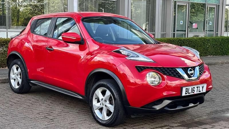 Red Used 2016 Nissan Juke Visia SUV | £4,890 (Super price) - Image 1/4