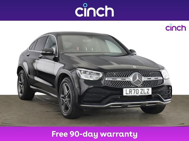 Black Used 2020 Mercedes GLC220 AMG line SUV | £28,999 (A bit pricey) - Image 1/3