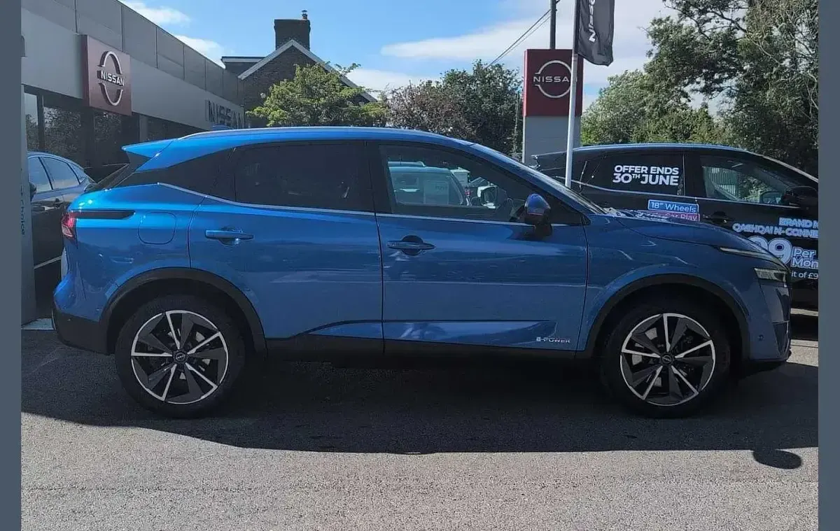 Used Nissan Qashqai Tekna 190 HP (139 kW) 2023 Blue SUV