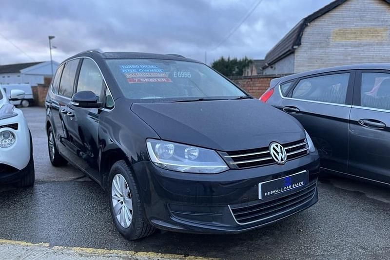 Black Used 2013 VW Sharan SE MPV | £6,995 (Fair price) - Image 1/1