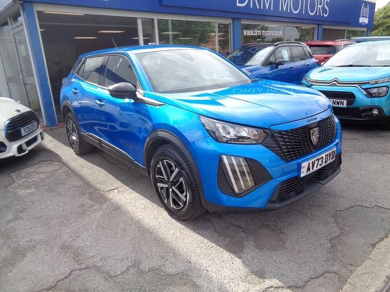 Blue Used 2023 Peugeot 2008 Active SUV | £15,995 (Fair price) - Image 1/4