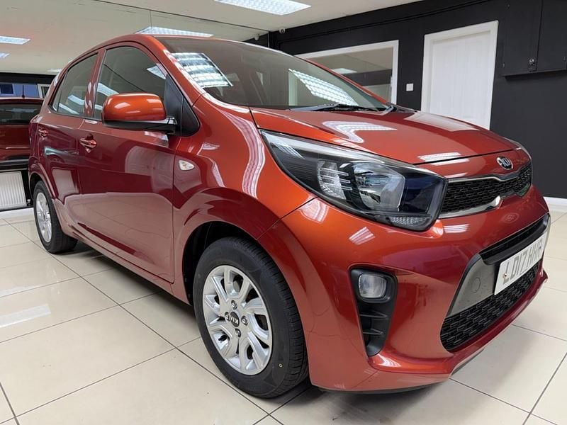 Used Kia Picanto 2017 Orange Hatchback