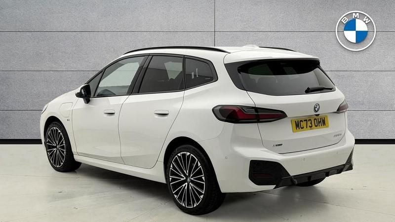 Used BMW 225 Active Tourer M Sport 242 HP (177 kW) 2023 White MPV