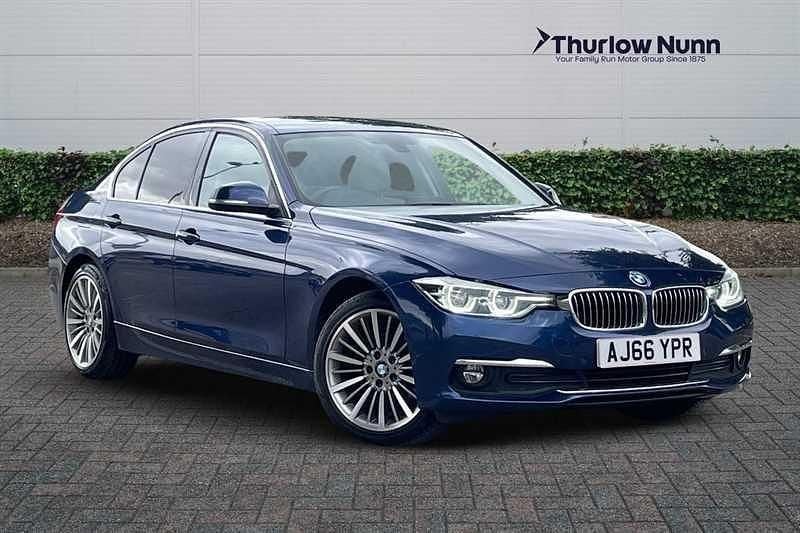 Blue Used 2016 BMW 320 Luxury Line Sedan | £13,399 (Good price) - Image 1/4