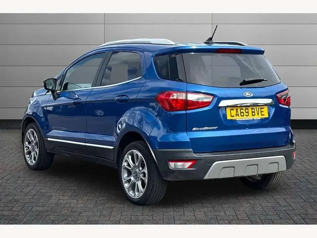 Used Ford Ecosport Titanium 125 HP (91 kW) 2019 Blue SUV