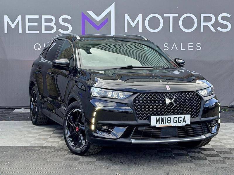 Used DS Automobiles DS7 Crossback Performance 130 HP (95 kW) 2018 Black SUV