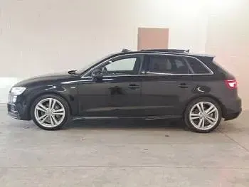 Used Audi A3 S-Line 110 HP (80 kW) 2016 Black Hatchback