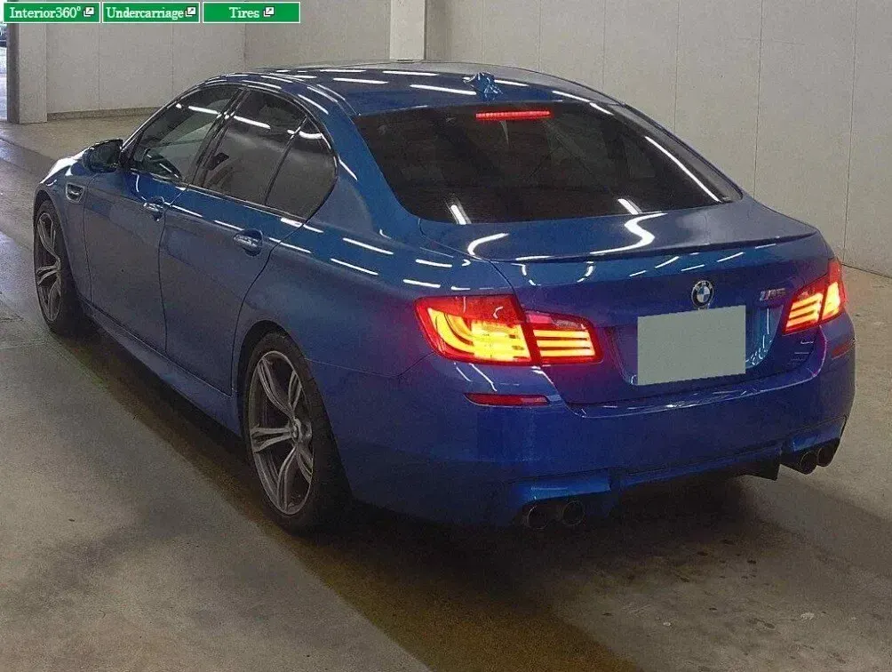 Used BMW M5 2013 Blue Sedan
